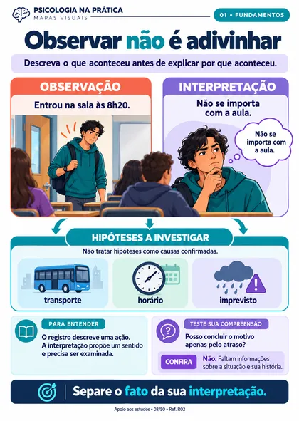 Prévia do material: Observar não é adivinhar
