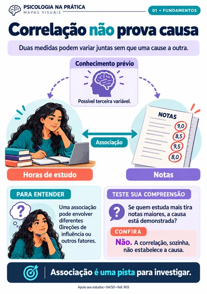 Prévia do material: Correlação não prova causa