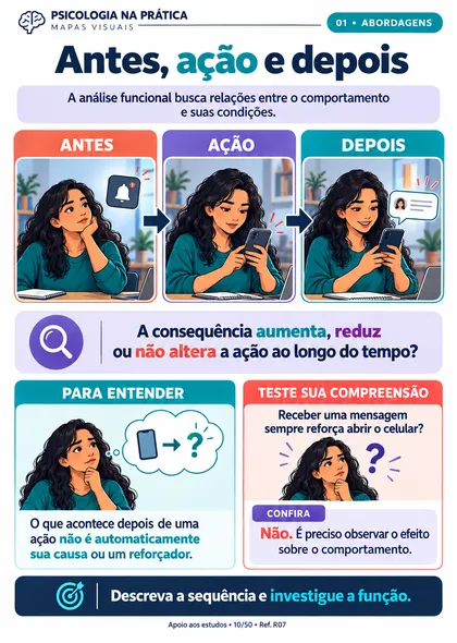 Prévia do material: Antes, ação e depois